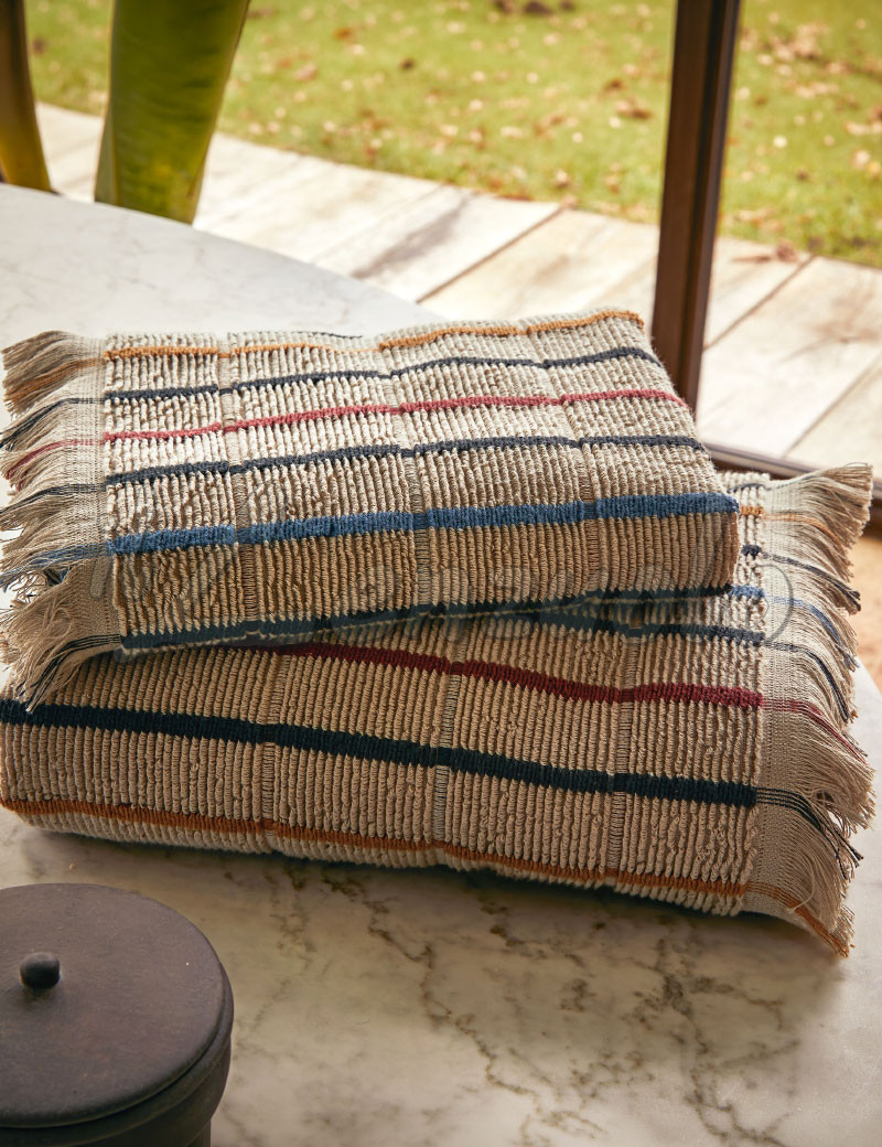 fazzini asciugamani color stripes